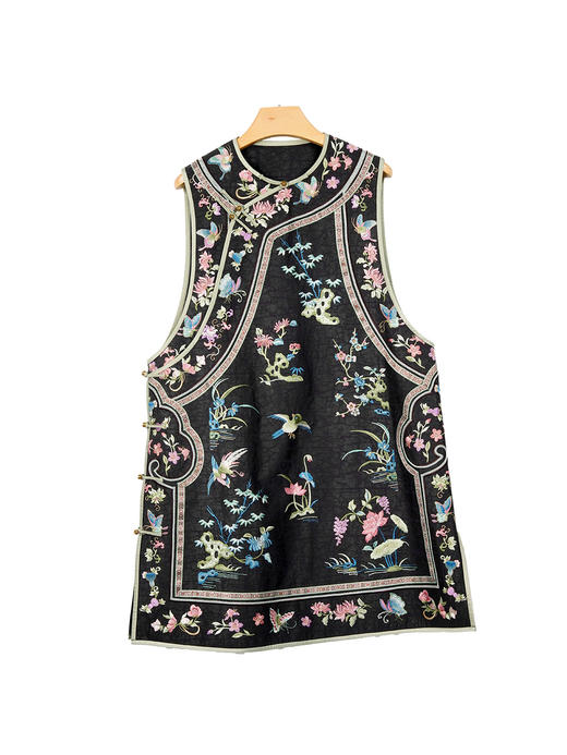 S260729-T香云纱马甲 商品图4