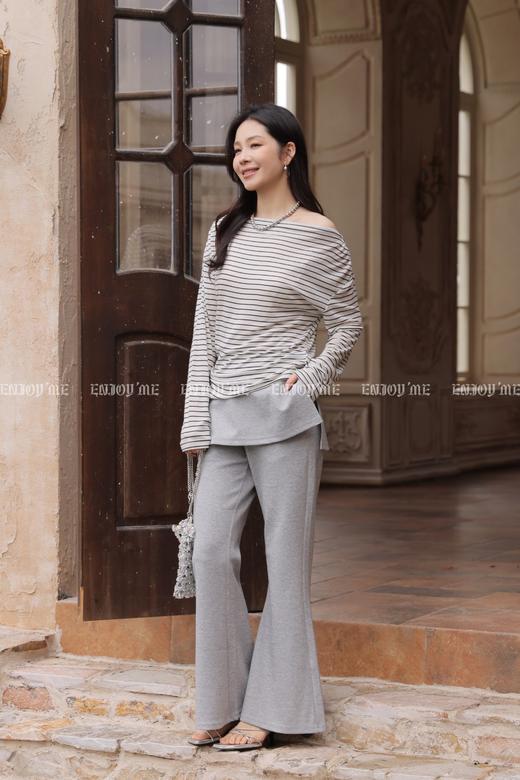 【门店同款】ENJOY夏季修身显瘦屁帘喇叭裤 170643906 商品图1