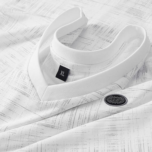 【DPF】大依优型大码男装夏季冰丝圆领短袖T恤潮流百搭休闲宽松上衣 商品图3