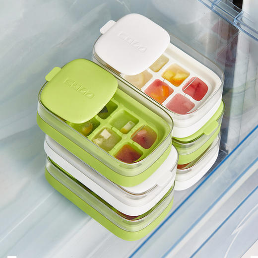 摩登主妇冰块模具注水家用食品级迷你制冰盒冻冰块神器按压式冰格 商品图2