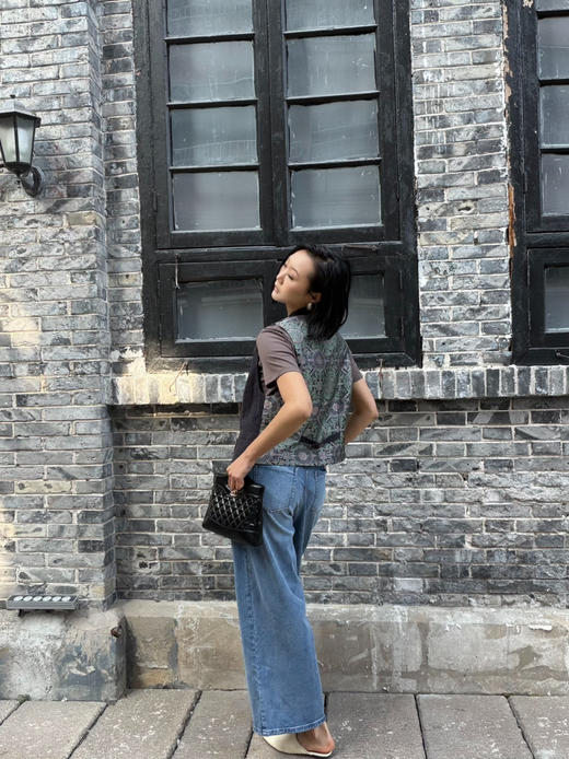 【丝麻之美】噢蜜ooomeooo腰部收褶遮肉显瘦T“送真丝丝巾” 商品图5