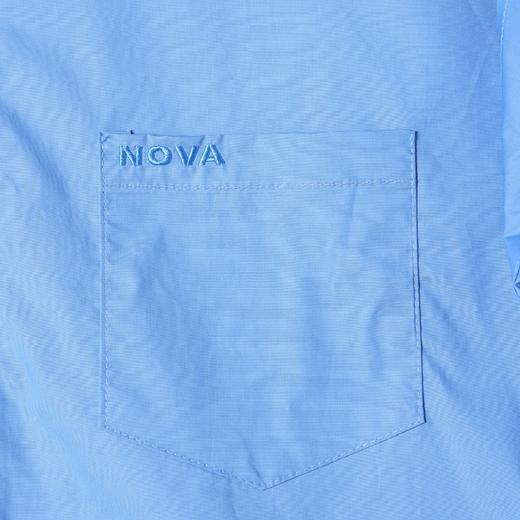 SDSA男装2026新款高贵轻奢潮牌刺绣字母纯色短袖衬衫百搭宽松上衣 商品图4