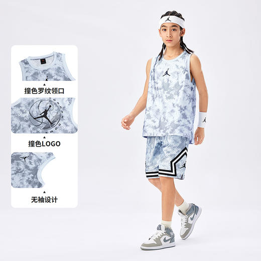 JORDAN 夏 大童小童 背心JDB-D5-C518 商品图4