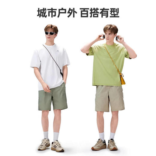 骆驼（CAMEL）中性款速干短袖圆领T恤A36BK08037 商品图3