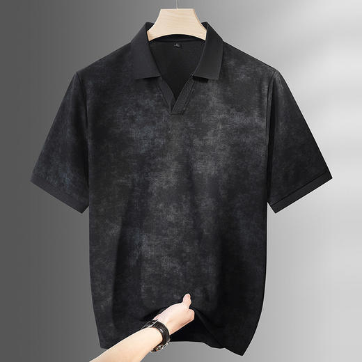 【DPF】大依优型大码男装夏季海鸥领polo衫短袖印花休闲百搭短袖上衣 商品图2
