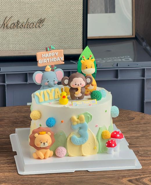 可爱动物园蛋糕 商品图1