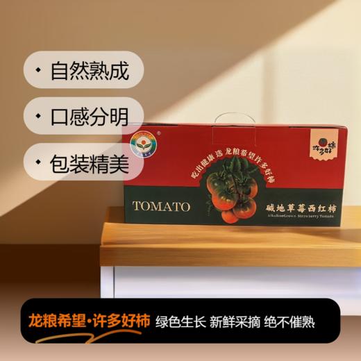 【自营】“许多好柿” 正宗碱地草莓西红柿 精选一级果5斤精品礼盒装 商品图2
