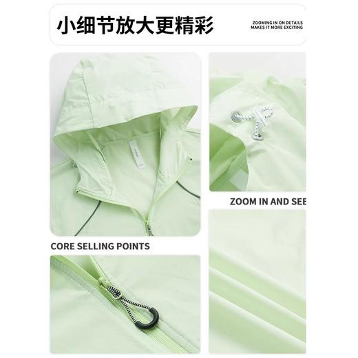 巨好看防晒衣！女款夏季2026新款冰丝薄款透气宽松户外防晒服凉感外套！ 商品图3