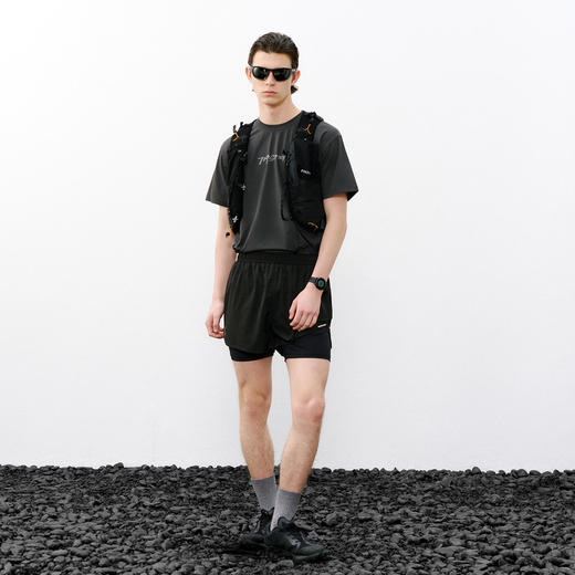 714street水显印花7A抗菌速干健身运动短袖2026夏季防晒凉感T恤男 商品图4