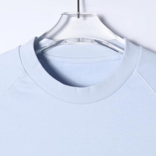 SDSA男装2026新款高贵轻奢简约美式胸前印花字母圆领短袖T恤百搭 商品图1