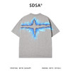 SDSA男装2026新款高贵轻奢小众设计小星芒印花圆领短袖T恤百搭潮 商品缩略图4