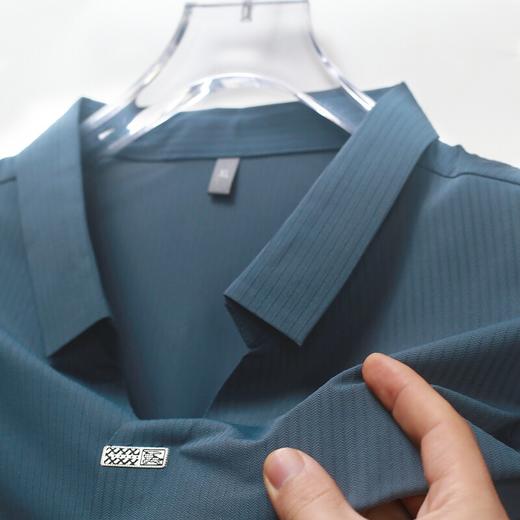 【DLS】大依优型大码男装翻领polo衫短袖冰丝凉感透气宽松休闲上衣短袖 商品图3