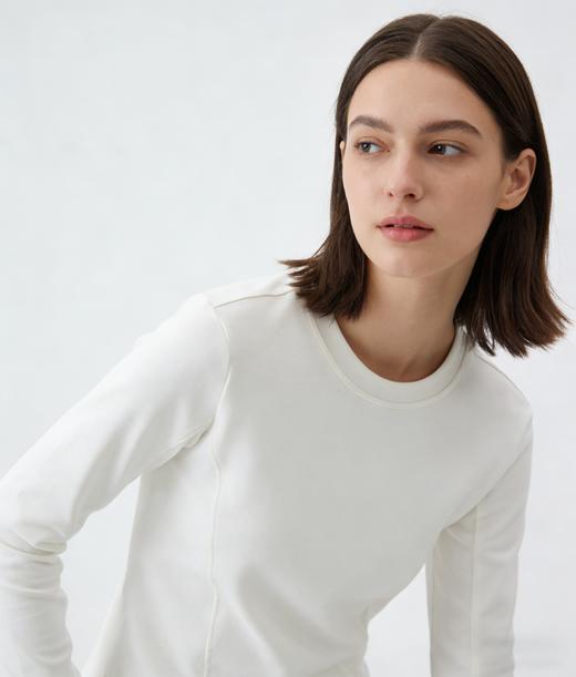 「lulu同款」兰精莫代尔A类7A抗菌凉感长袖T恤 可单穿可打底 赠送运费险‼️yz45717 商品图0