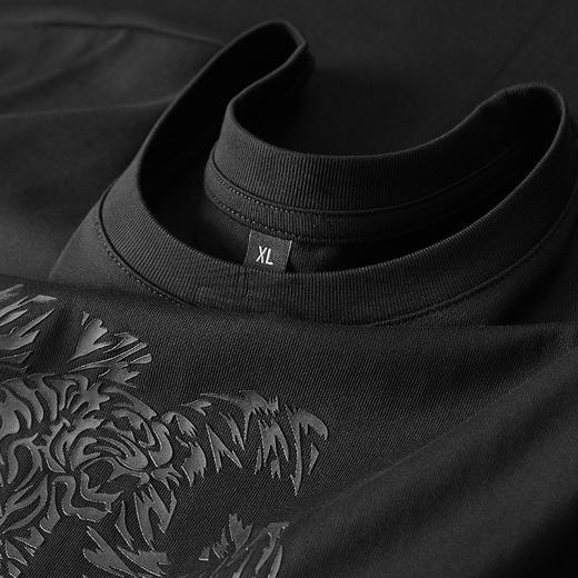 【DPF】大依优型大码男装夏季圆领短袖T恤棉质印花休闲舒适宽松短袖上衣 商品图2