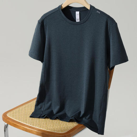 触感棉 云柔软糯速干棉感男女同款圆领短袖T恤   HLS-HK86003# 商品图3