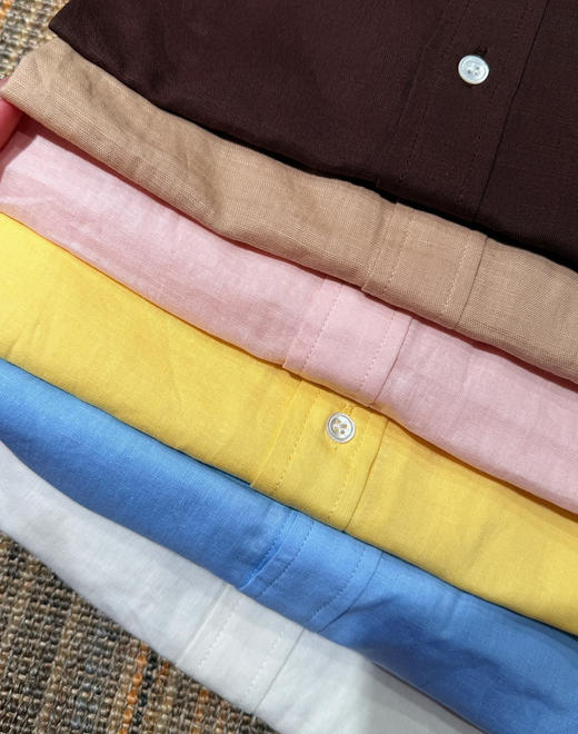 原单𝐑𝐚𝐥𝐩𝐡拉夫进口亚麻衬衫➕短裤040104 商品图12