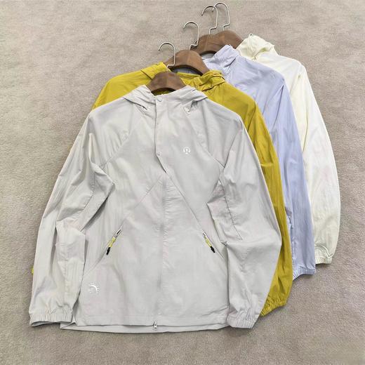 F040763简约休闲日常通勤户外运动连帽双拉链设计防晒衣 商品图0