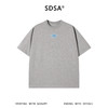 SDSA男装2026新款高贵轻奢小众设计小星芒印花圆领短袖T恤百搭潮 商品缩略图0