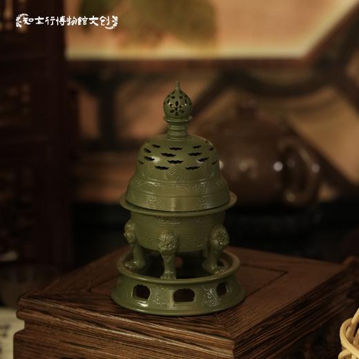 青釉褐彩祥云五足炉冰箱贴小摆件杭州临安博物馆藏文物复刻文创 商品图2