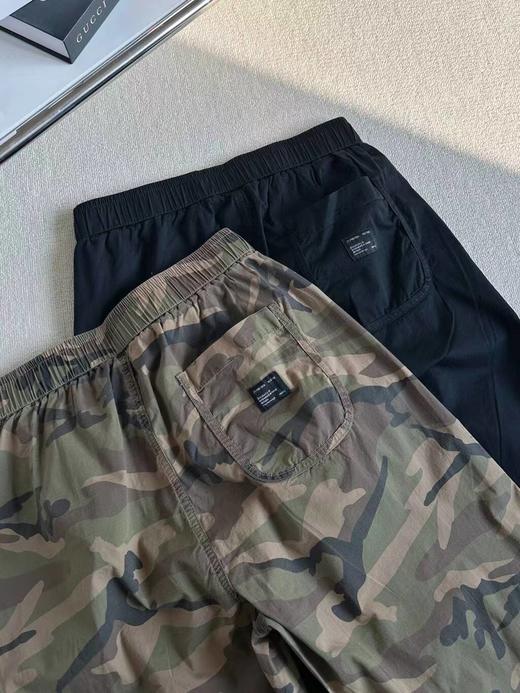 F040757男女同款直筒宽松舒适冲锋裤军事风迷彩工装束脚裤 商品图2