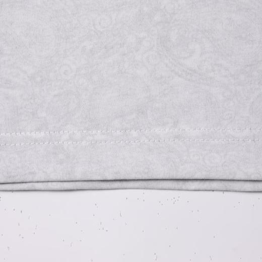 SDSA男装2026新款高贵轻奢设计感圆领短袖T恤袖口腰果花设计百搭 商品图4