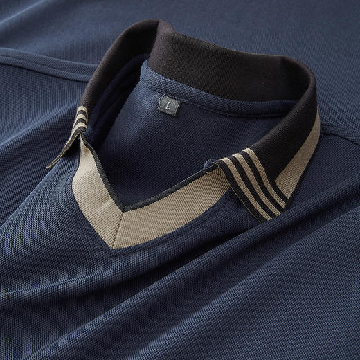 【DPF】大依优型大码男装夏季海鸥领polo衫短袖棉质透气休闲百搭短袖上衣 商品图4