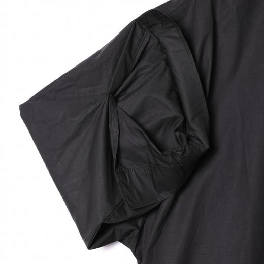 SDSA男装2026新款高贵轻奢潮牌刺绣字母纯色短袖衬衫百搭宽松上衣 商品图1