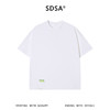 SDSA男装2026新款高贵轻奢韩系简约纯色小标设计短袖T恤百搭上衣 商品缩略图0