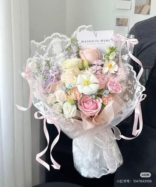 蕾丝纱花束包装（单张1mX1.3m） 商品图1