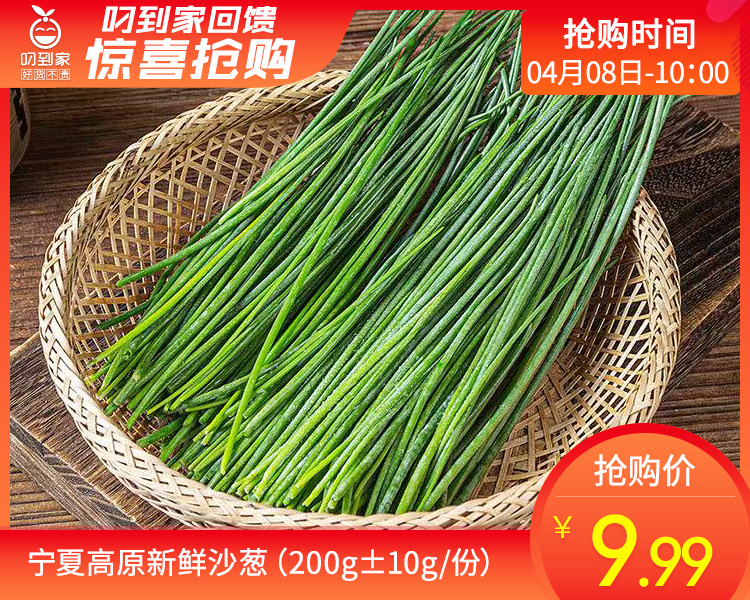 宁夏高原新鲜沙葱（200g±10g/份）