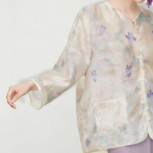 ORIGNAL&CO 欧根纱「蝶梦飞舞」新中式套装（下单3-7天发货） 商品图2