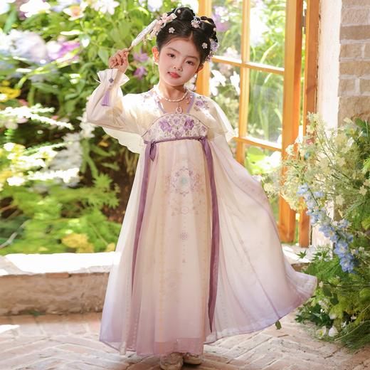 【团购】【清苒】苏城纪女童襦裙汉服SL3502 商品图4