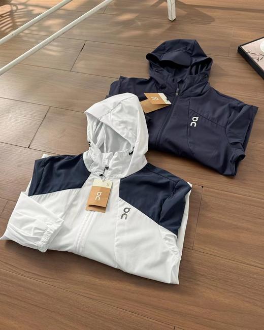 F040761夏季新款连帽防晒衣户外休闲大码透气防晒外套 商品图2