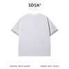 SDSA男装2026新款高贵轻奢设计感圆领短袖T恤袖口腰果花设计百搭 商品缩略图1