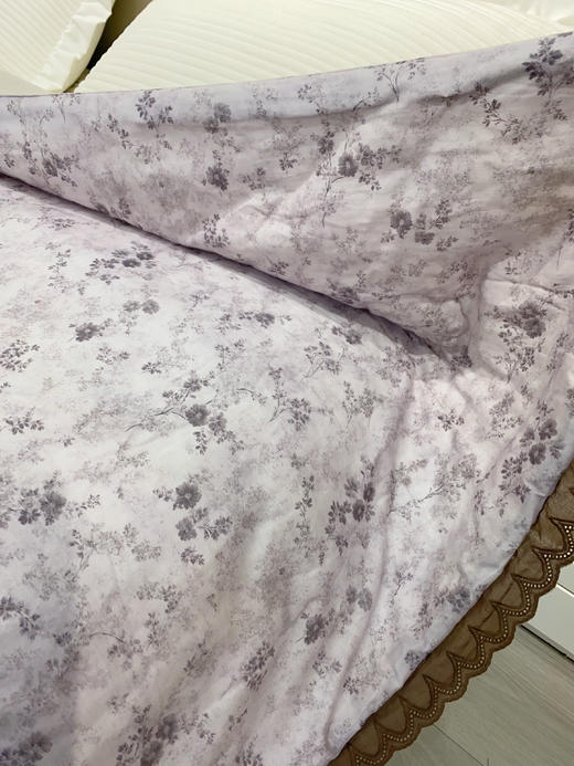 2026新品松植屋双层纱印花空调棉花被100%新疆长绒棉填充200*230cm夏季薄款被子A类母婴级 商品图5