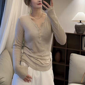 YW2729天丝羊毛亲肤T