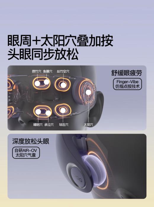 PGG眼部按摩仪E7蒸汽眼罩护眼仪润眼热敷眼睛缓解疲劳舒缓神器干眼症雾化生日礼物送女友老婆国家补贴 商品图4