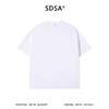 SDSA男装2026新款高贵轻奢老钱风纯色提花半纽扣短袖T恤百搭休闲 商品缩略图4