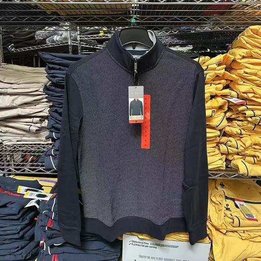 到手价149元 TED BAKER新款男士立领1/4拉链卫衣 美国代购，无中文标签，介意慎拍 商品图5