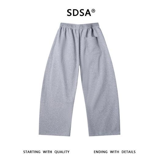SDSA男装2026新款高贵轻奢休闲运动风弯刀抽绳松紧休闲裤百搭时尚 商品图4