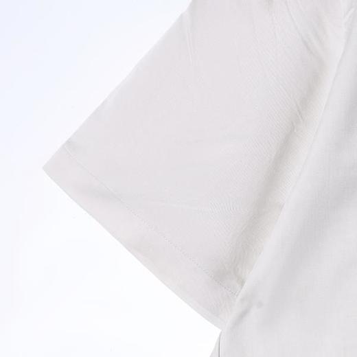 SDSA男装2026新款高贵轻奢日系纯色明线翻领短袖衬衫百搭宽松上衣 商品图2