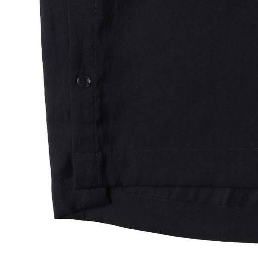 SDSA男装2026新款高贵轻奢潮牌高街侧按扣短袖宽松垂感衬衫 商品图3