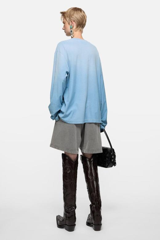 Acne 1996系列新色 冰川蓝 长袖／短袖T恤 商品图4