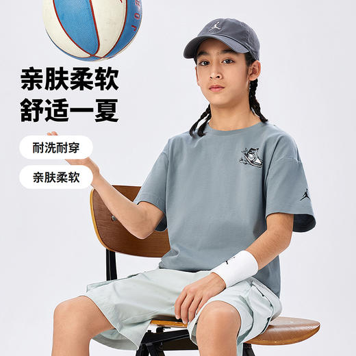 JORDAN 夏 大童小童婴童 短袖T恤 JDB-TE-F279 商品图2