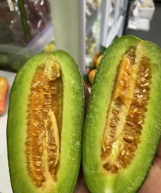 【蜜园18蜜瓜】比博洋还甜，比羊角蜜更脆~，外清脆，里甜嫩，汁多香味足，味道浓郁 商品图3