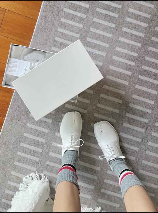 马吉拉 系带tabi小皮鞋分趾鞋 商品图8