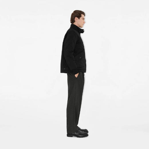 BURBERRY 巴宝莉 男士绗缝夹克棉服 黑色 8096449 A1189 商品图2