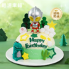 【星球奥特曼蛋糕】每个男孩的童年里，都有一个奥特曼英雄梦，当Q版奥特曼降临蛋糕，就是给宝贝最棒的生日礼~（可选1/2磅） 商品缩略图0