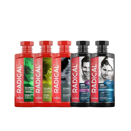 波兰radical缕植洗发水/头皮护理液400ml 商品图0