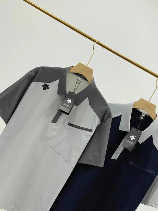 F040760夏季新款轻量化翻领男士速干透气短袖POLO衫 商品图1